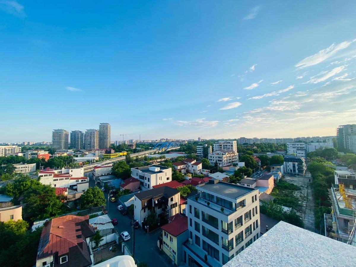 Soho Apartment - City View With Rooftop Garden Bukurešť Exteriér fotografie